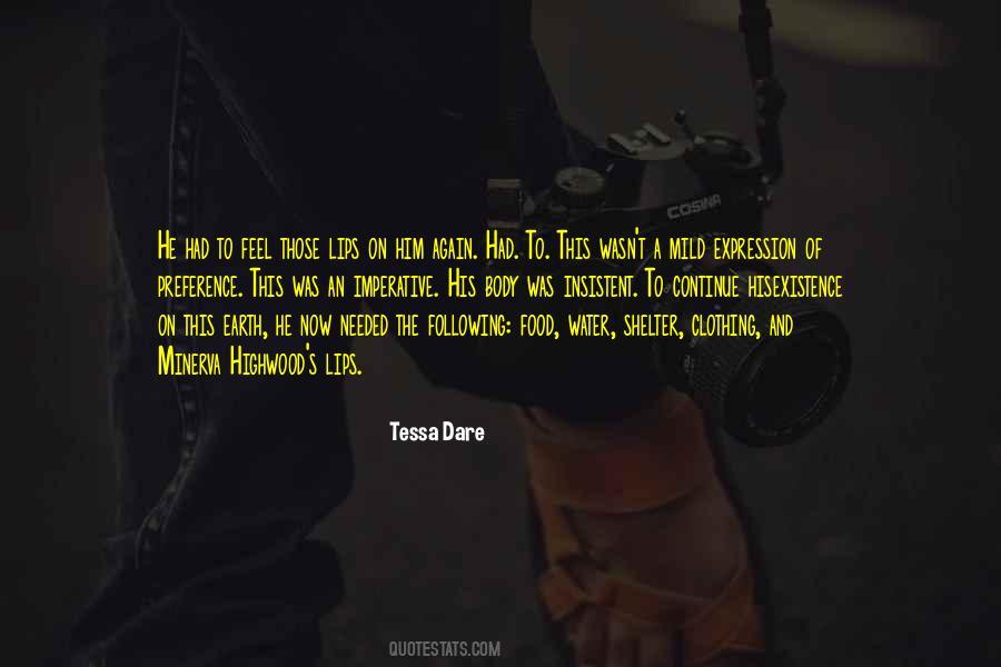 Tessa Dare Quotes #1152927