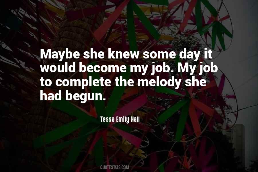 Tessa Emily Hall Quotes #1044911 Tessa Emily Hall Quotes #1044911