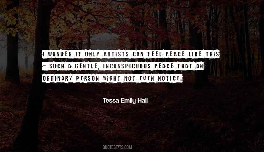 Tessa Emily Hall Quotes #1851133