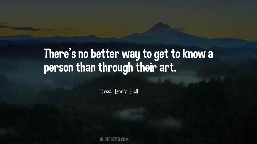 Tessa Emily Hall Quotes #957295 Tessa Emily Hall Quotes #957295