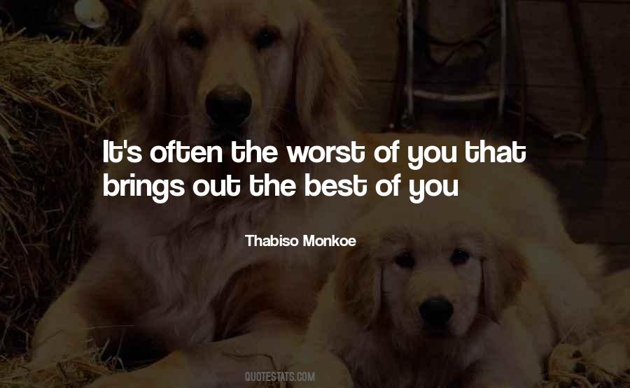 Thabiso Monkoe Quotes #371612