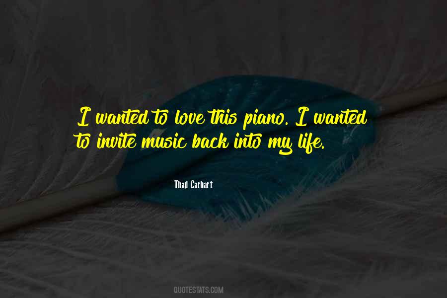 Thad Carhart Quotes #793056