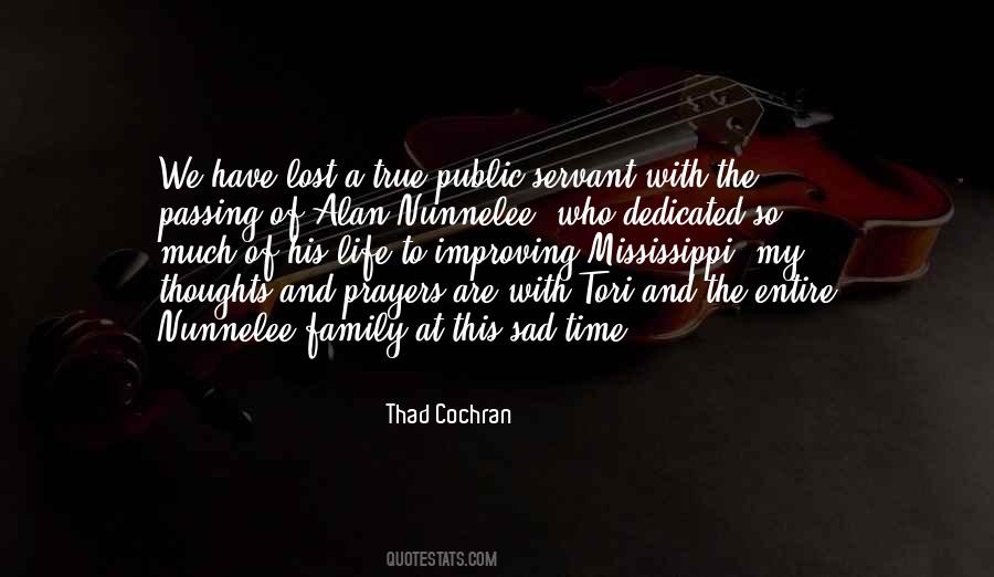 Thad Cochran Quotes #1504762