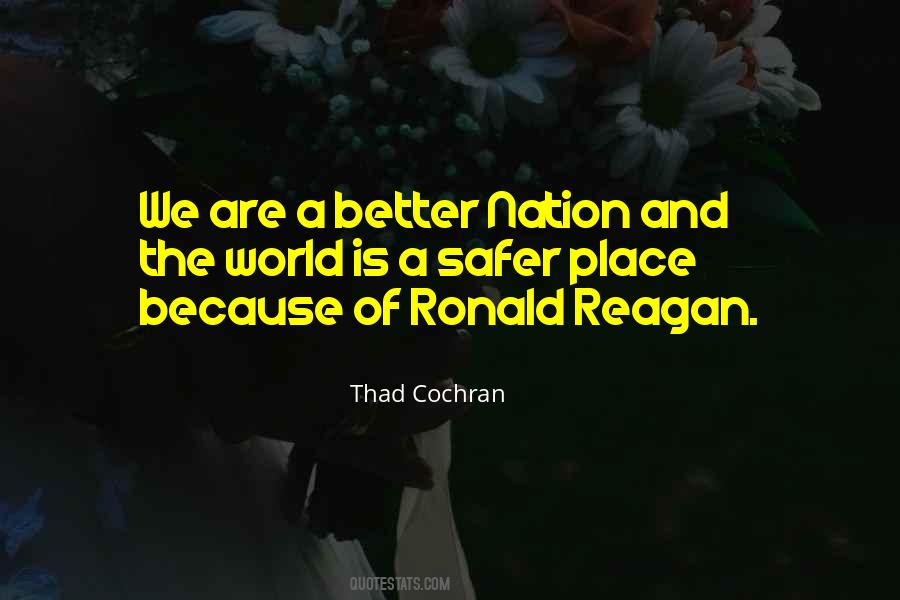 Thad Cochran Quotes #792403