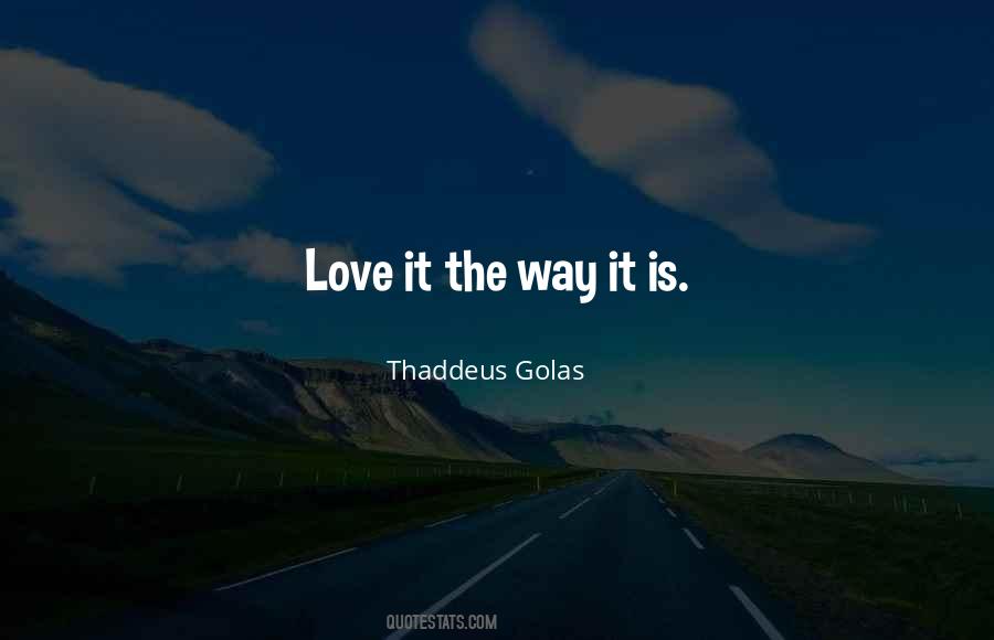 Thaddeus Golas Quotes #879332