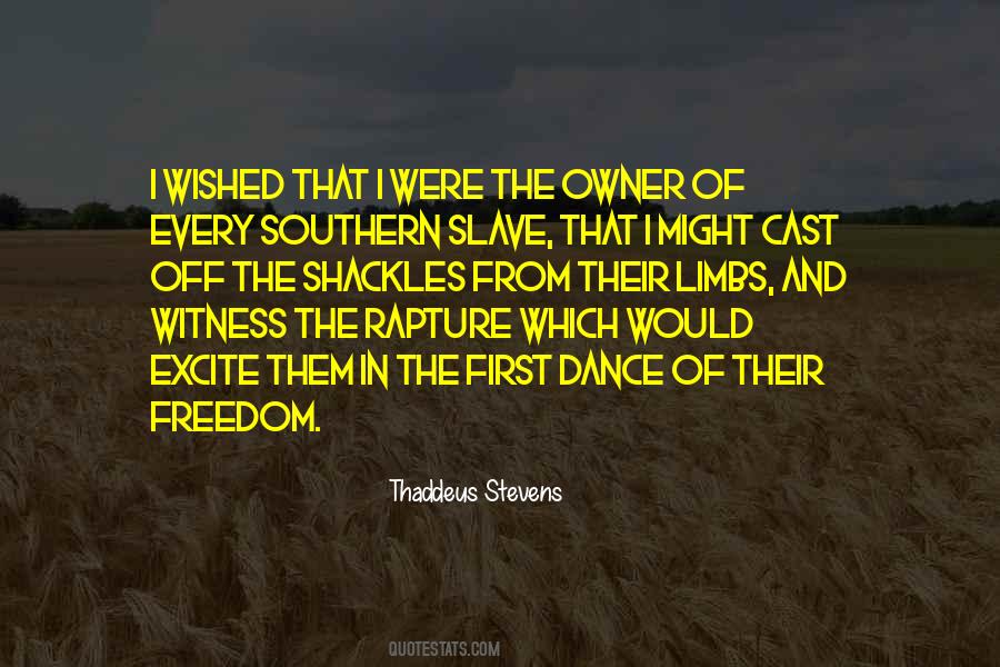 Thaddeus Stevens Quotes #1246996