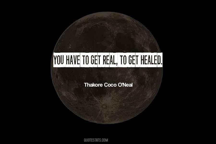 Thakore Coco O'Neal Quotes #707617