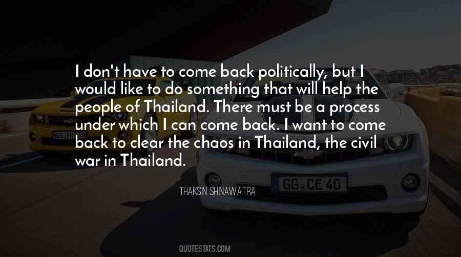 Thaksin Shinawatra Quotes #58484