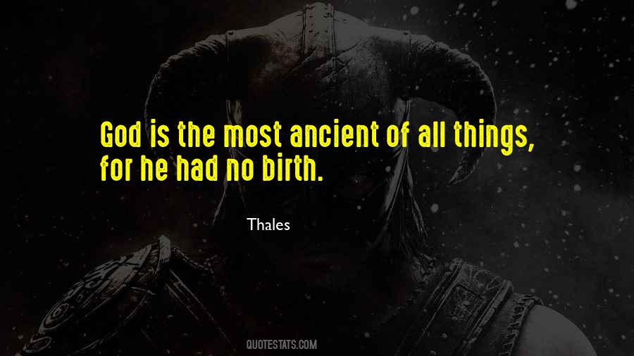 Thales Quotes #320350