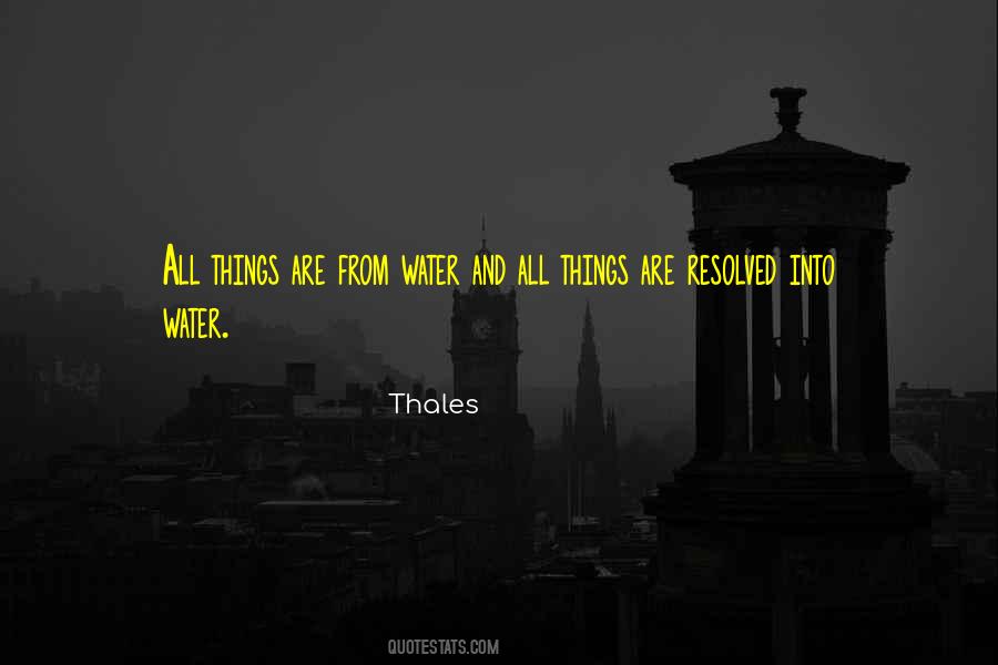 Thales Quotes #436838