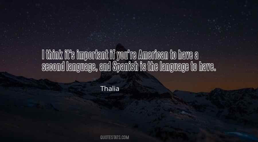 Thalia Quotes #889522