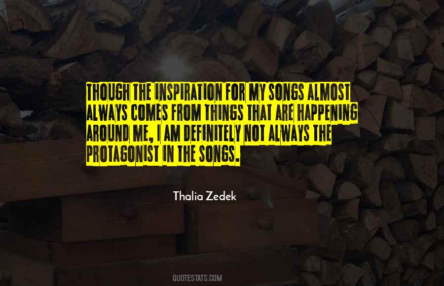 Thalia Zedek Quotes #980199