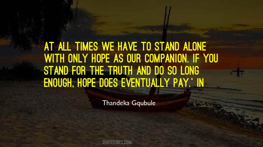 Thandeka Gqubule Quotes #704816