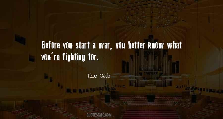 The Cab Quotes #57595 The Cab Quotes #57595