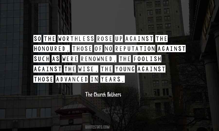 The Church Fathers Quotes #609178 The Church Fathers Quotes #609178
