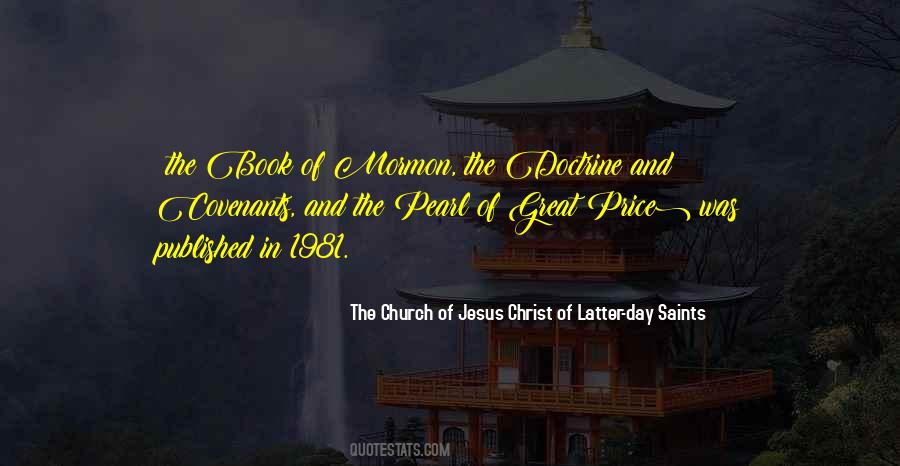 The Church Of Jesus Christ Of Latter-day Saints Quotes #1124552