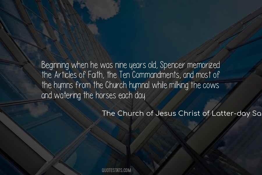The Church Of Jesus Christ Of Latter-day Saints Quotes #1390203 The Church Of Jesus Christ Of Latter-day Saints Quotes #1390203