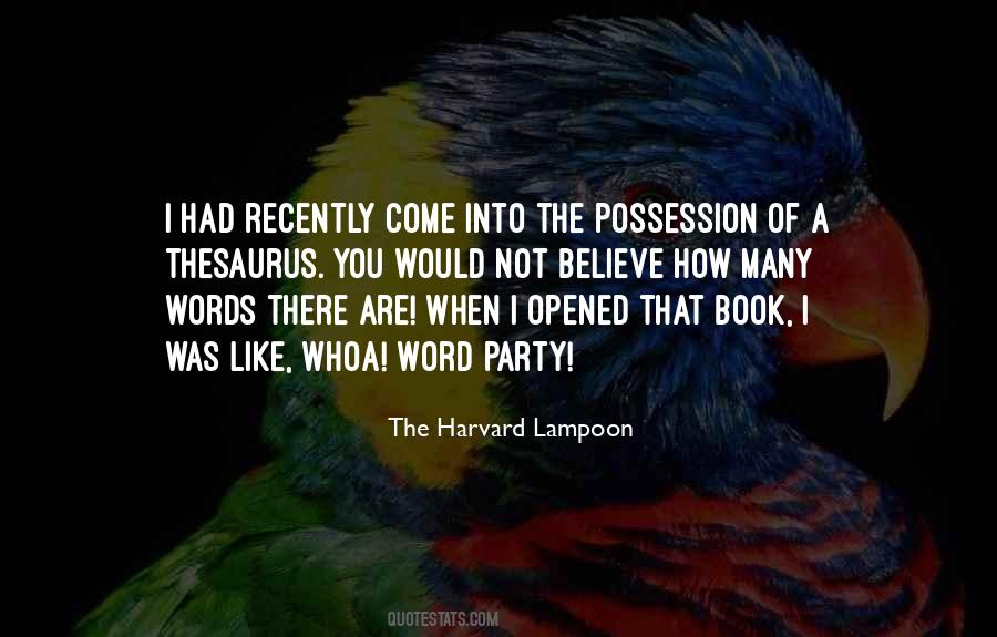 The Harvard Lampoon Quotes #1860114