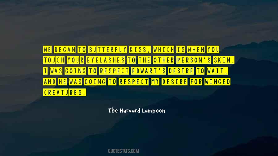 The Harvard Lampoon Quotes #307611