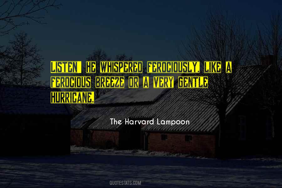The Harvard Lampoon Quotes #999709