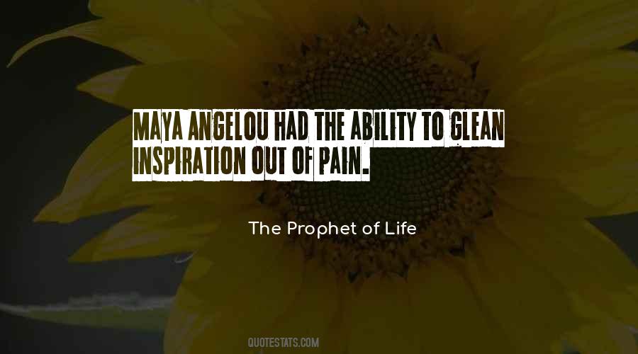 The Prophet Of Life Quotes #201675 The Prophet Of Life Quotes #201675