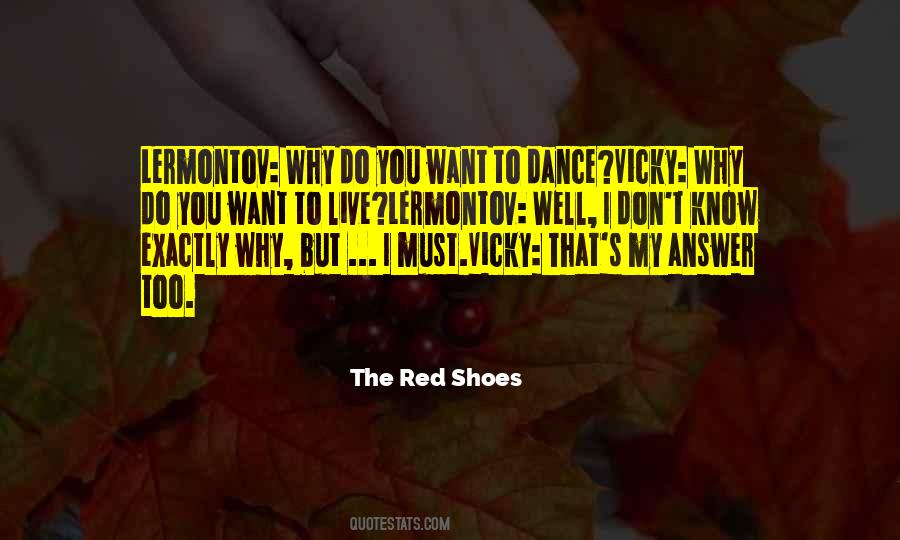 The Red Shoes Quotes #820777