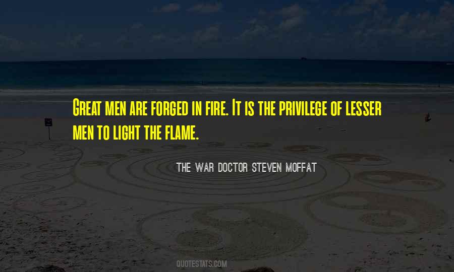 The War Doctor Steven Moffat Quotes #1171399