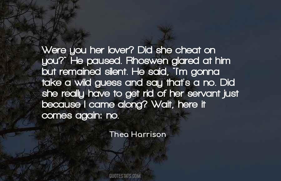 Thea Harrison Quotes #1064769