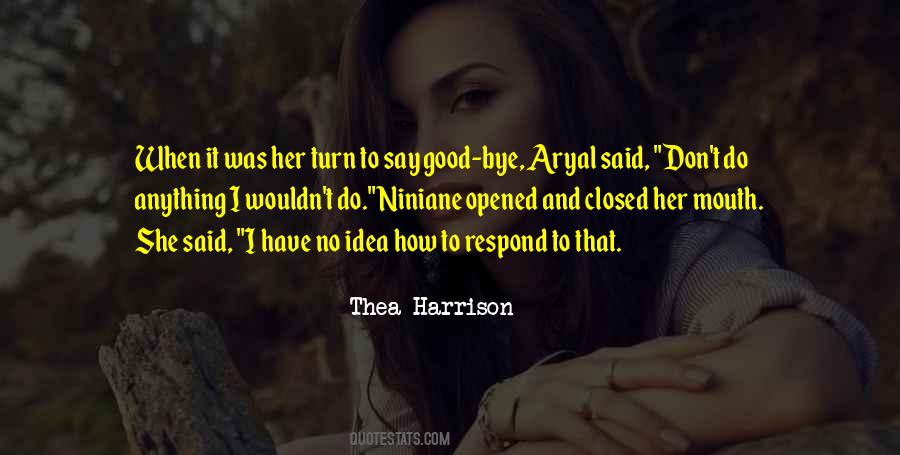Thea Harrison Quotes #1624712