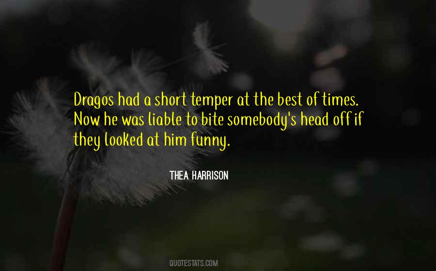 Thea Harrison Quotes #263970
