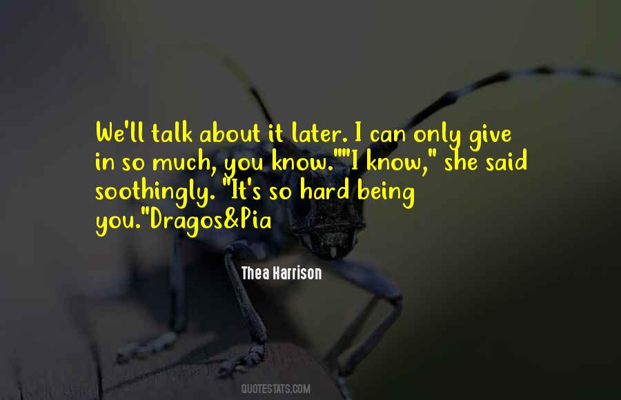 Thea Harrison Quotes #424122