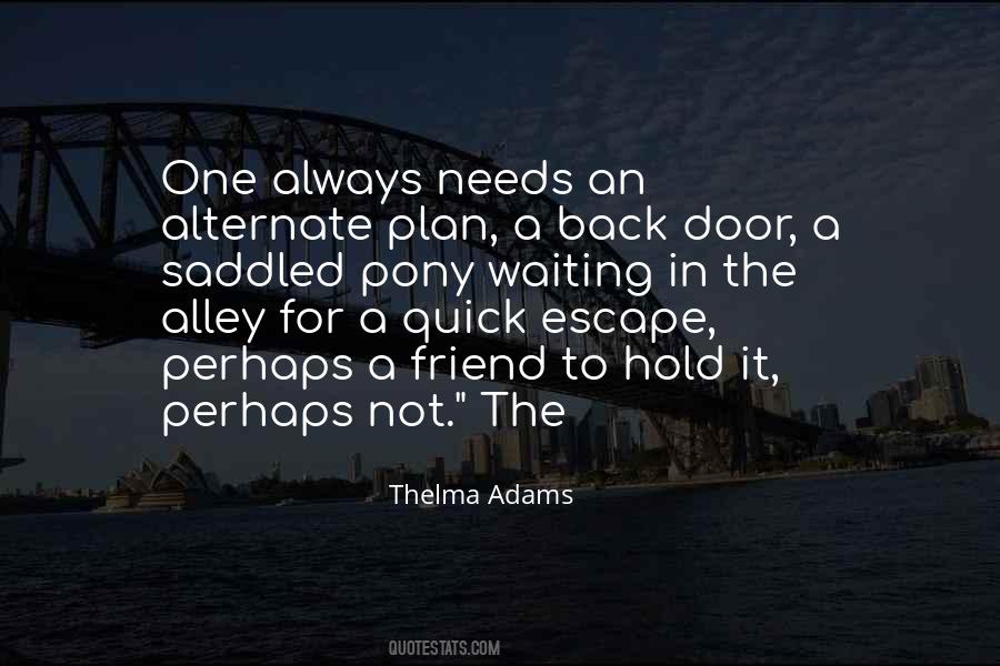 Thelma Adams Quotes #77121