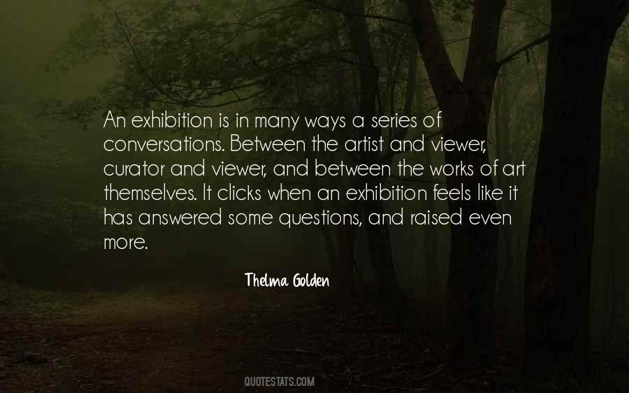 Thelma Golden Quotes #201310