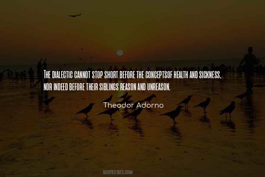 Theodor Adorno Quotes #1272682