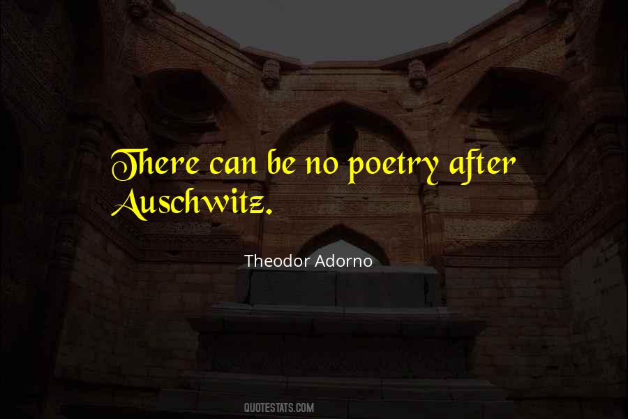 Theodor Adorno Quotes #1615593