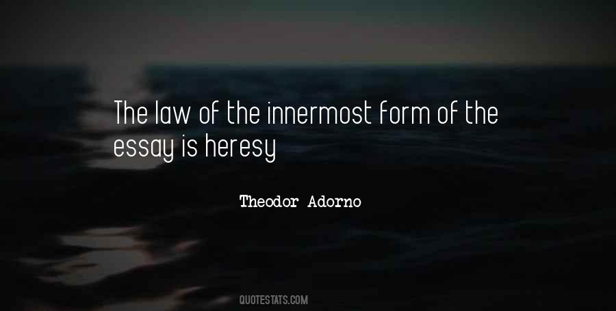 Theodor Adorno Quotes #1655270