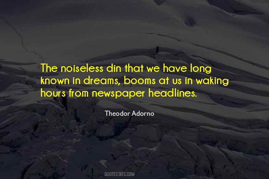 Theodor Adorno Quotes #1865933