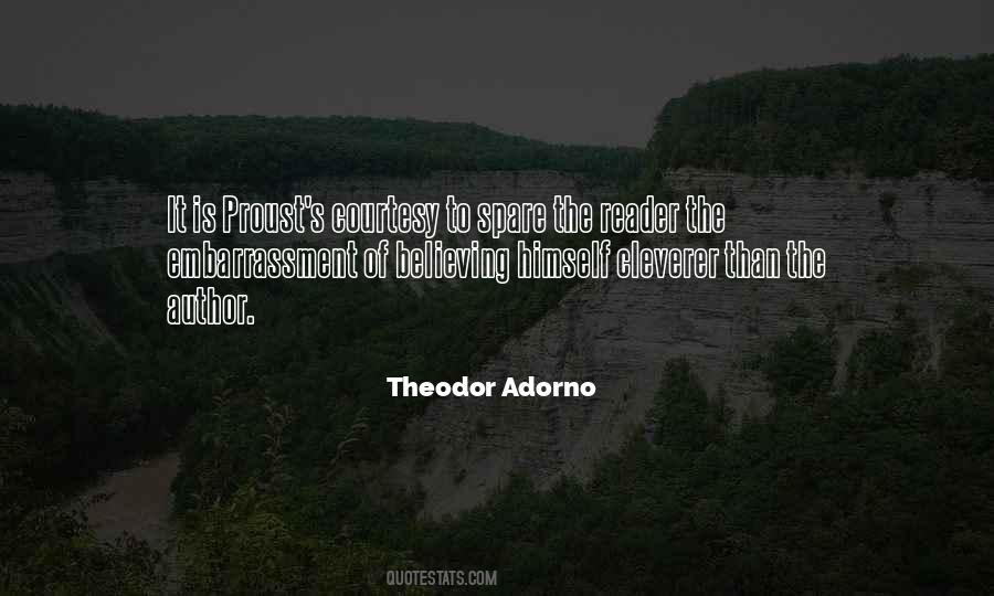 Theodor Adorno Quotes #200956