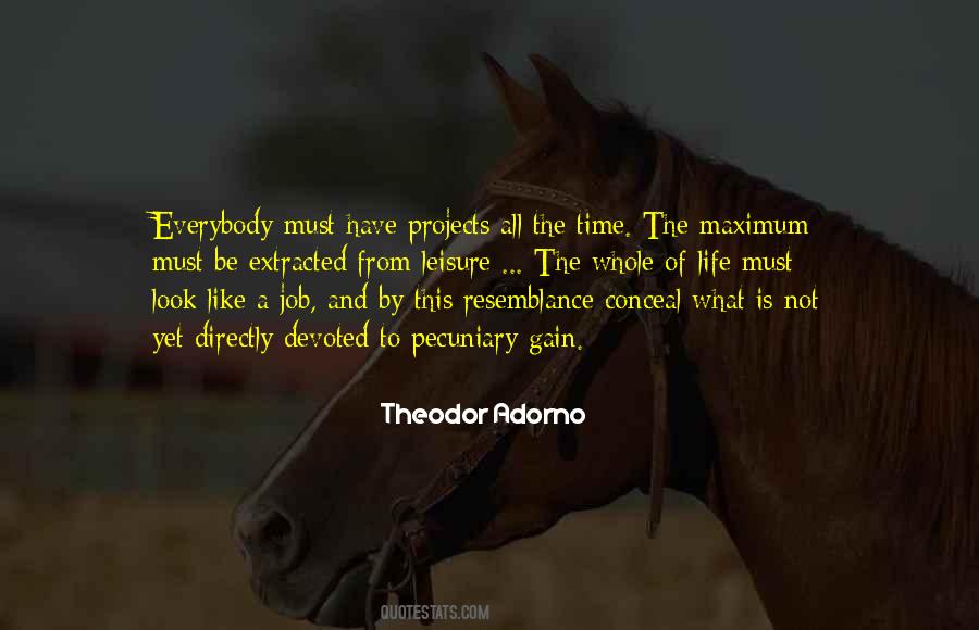 Theodor Adorno Quotes #291741
