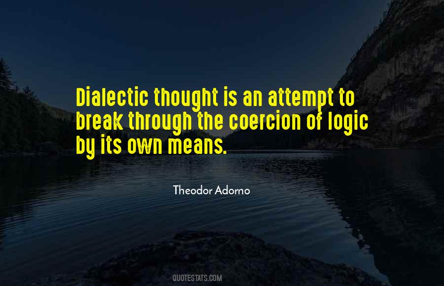 Theodor Adorno Quotes #755673