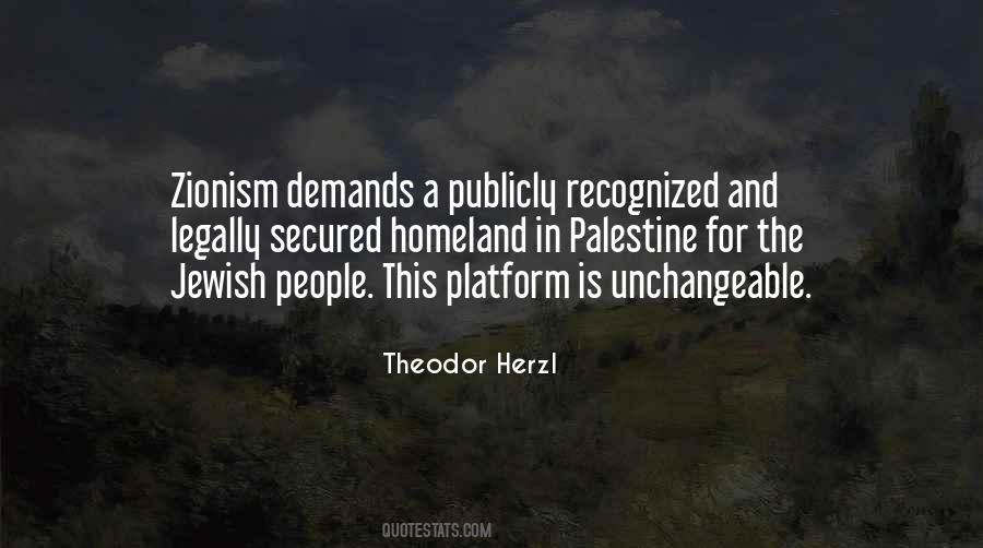 Theodor Herzl Quotes #985978