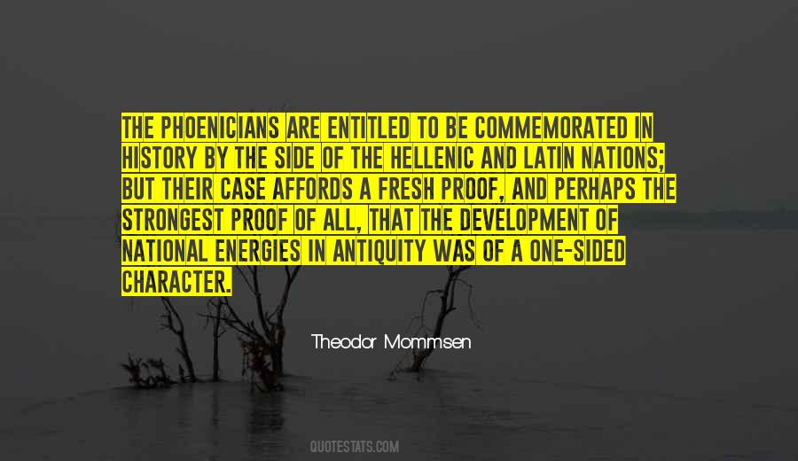 Theodor Mommsen Quotes #1047399