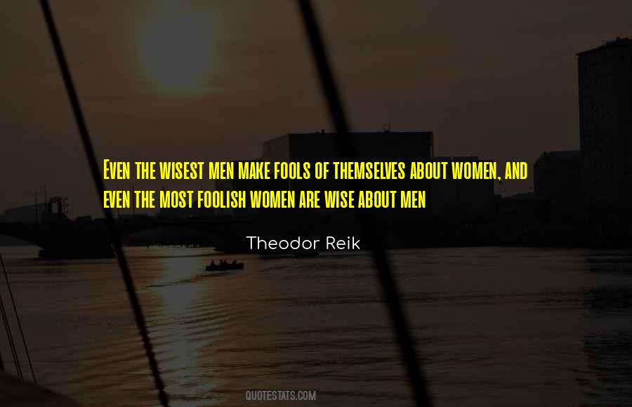 Theodor Reik Quotes #753692