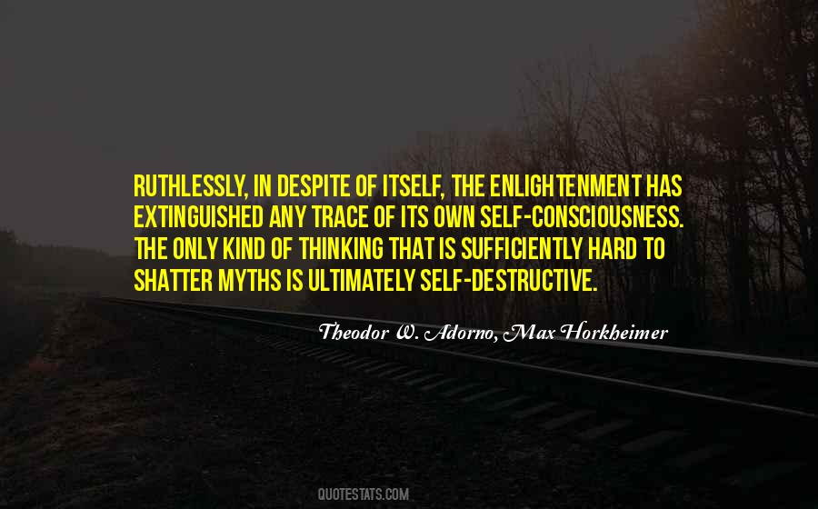 Theodor W. Adorno, Max Horkheimer Quotes #600560