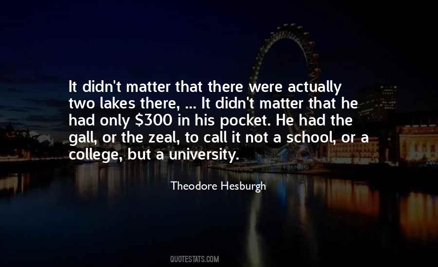 Theodore Hesburgh Quotes #699809