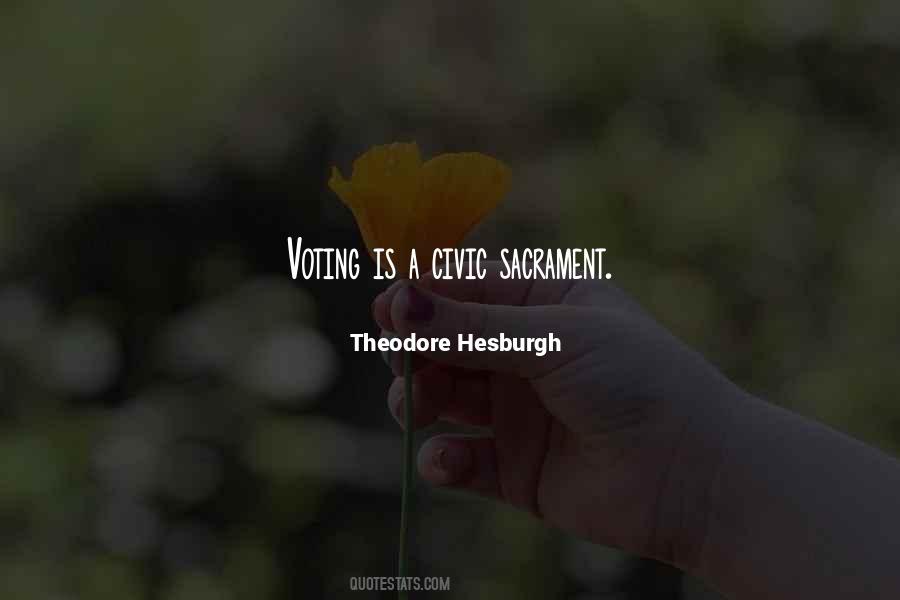 Theodore Hesburgh Quotes #860245