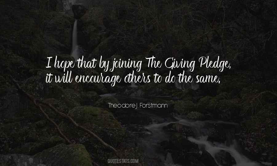 Theodore J. Forstmann Quotes #18659
