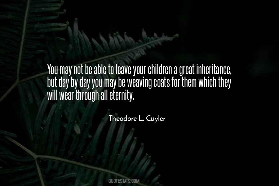 Theodore L. Cuyler Quotes #1539951