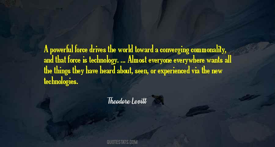 Theodore Levitt Quotes #1011635