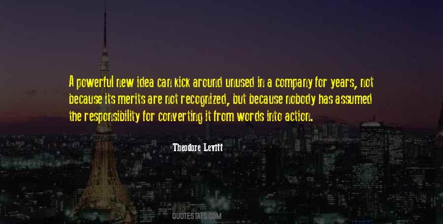 Theodore Levitt Quotes #298613